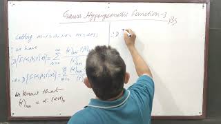 Gauss Hypergeometric Function 3 by Yogendra Bahadur Singh Chauhan [upl. by Larner]