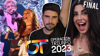 SE ACABÓ 🎙️ COMENTANDO la FINAL de OT 2023 🎙️ [upl. by Semmes]