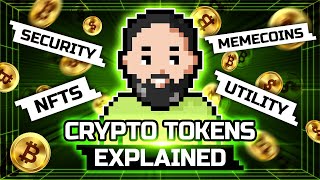 What Are Crypto Tokens From Security to Memecoins and NFTs  Blum Academy [upl. by Essilem]