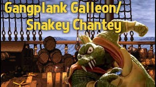 Gangplank Galleon  Snakey Chantey Remix  Donkey Kong Country [upl. by Selia]