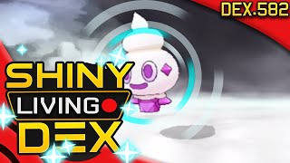 MR SOFTEE Shiny VANILLITE Live Reaction Quest For Shiny Living Dex 582  Pokemon XY [upl. by Zednanreh646]