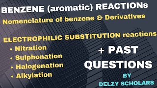 BENZENE AND REACTIONS [upl. by Inatirb]