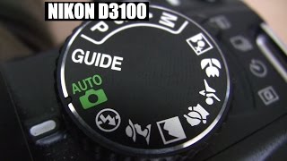 Nikon D3100 DSLR Basic beginner tutorial training Part 1 [upl. by Opalina]