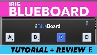 iRig BlueBoard Review Tutorial and Unboxing  IK Multimedia [upl. by Trescott]