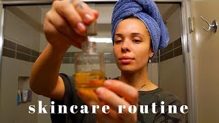 UPDATED Skincare Routine 2018 [upl. by Rexana620]