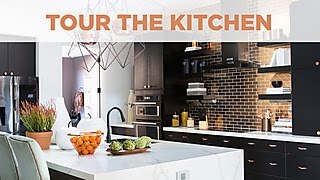 Tour the Kitchen  HGTV Smart Home 2017  HGTV [upl. by Nelrsa924]