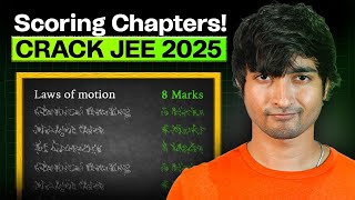 12 MOST Important Chapters for JEE 2025 [upl. by Anirdnaxela]