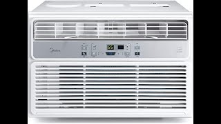 Review MIDEA MAW12R1BWT EasyCool Window Air Conditioner 2021 [upl. by Ayanahs]