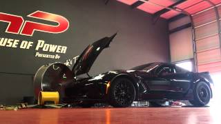 C7 Z06 gains 50 HP and 46 TQ from Texas Speed 2quot headers [upl. by Neenaej348]