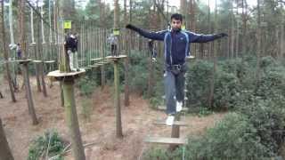 Go Ape Swinley Forest Bracknell Full Course [upl. by Nelaf586]