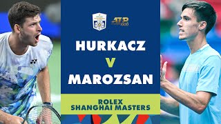 Hubert Hurkacz vs Fabian Marozsan Highlights  Rolex Shanghai Masters 2023 [upl. by Imelida38]