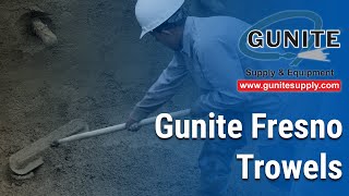 Gunite Fresno Trowels Available From Gunite Supply amp Equipment [upl. by Auhesoj]