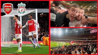 Arsenal Keep Title Hopes Alive Battering Liverpool Arsenal Vs Liverpool Matchday Vlog [upl. by Okimat]