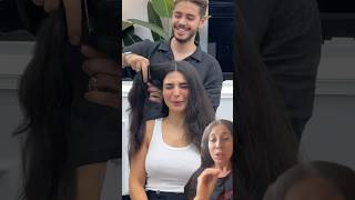 😱CORTE DE PELO ESPECTACULARpelo reaction cabello peinados [upl. by Aidnama]