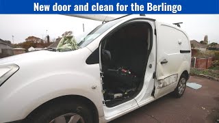 The Berlingo gets a clean and a new door [upl. by Artenek]