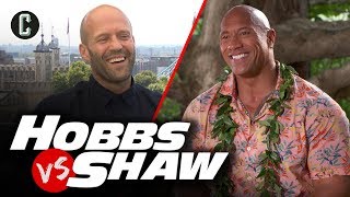 Hobbs amp Shaw Cast Plays Hobbs vs Shaw [upl. by Halley]