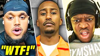 YouTubers React To Yung Filly Being Arrested For Horrific Crimes Chunkz KSI amp More [upl. by Manus495]