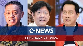 UNTV CNEWS  February 21 2024 [upl. by Carny98]