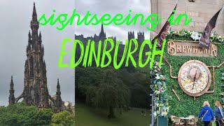 Sightseeing In Edinburgh🏴󠁧󠁢󠁳󠁣󠁴󠁿  Edinburgh Dungeon  Royal Mile  Veiws of Edinburgh Castle amp More [upl. by Urana]