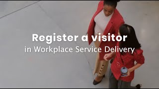 Register A Visitor  ServiceNow Workplace Service Delivery [upl. by Gaiser]