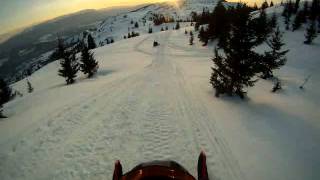 Jahorina Snowmobile Riding  VIP Jahorina [upl. by Ahsyekat]