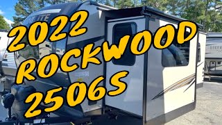 NEW 2022 FOREST RIVER ROCKWOOD MINI LITE 2506S Travel Trailer Dodd RV Front Kitchen Solar Tour Show [upl. by Malissa]