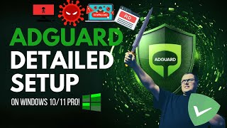 Adguard Home Server On Windows Detailed Guide [upl. by Tnecillim]