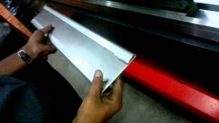 Hemming process in press brake [upl. by Nerro]