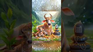 जय गाय माता की🙏🙏beautifulcows ytshorts viralshort jaibholenaath jaishreeradhekrishna 🙏🙏❤ [upl. by Amada880]