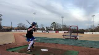 Mac McDaniel BP Session 1822  CO 2027  C3B  Canes South  Sumter High School SC [upl. by Porett]