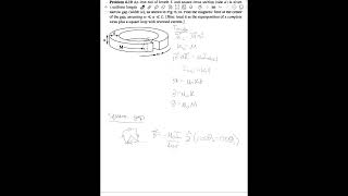 Griffith EampM Problem 610 Solution By Mina Thoresen [upl. by Esorbma]