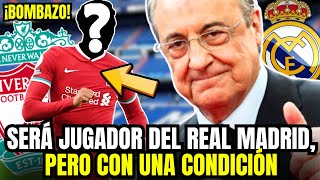 ¡GRAN SORPRESA SERÁ JUGADOR del REAL MADRID PERO con 1 CONDICIÓN FLORENTINO de OJO en 7 CENTRALES [upl. by Je695]