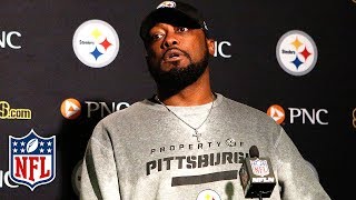 Mike Tomlin Responds to Shazier Injury JuJu Penalty amp Comeback  SteelersBengals Press Conference [upl. by Holly]