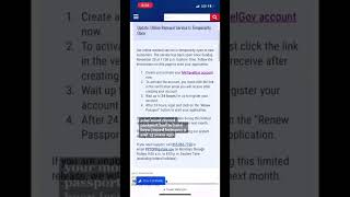 How to renew your passport online travel passport shorts short passportrenewal passports [upl. by Giacobo]