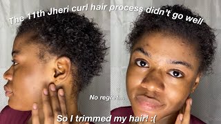 Jheri curl part 11 update Do I regret jheri curling my hair in the saloon in Owerri  MUST WATCH [upl. by Clarie]