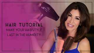 HAIR TUTORIAL  Using Velcro Rollers  Extend your Style and Beat Humidity [upl. by Nich]