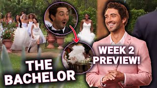 The Bachelor Week 2 Preview Joeys Wedding Group Date Music Festival 1x1 Date amp Paintball [upl. by Granniah24]