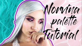 NORVINA PALETTE MAKEUP TUTORIAL  effieland11 [upl. by Eyoj792]