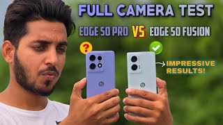 Motorola edge 50 Fusion vs Edge 50pro Camera test [upl. by Flam628]