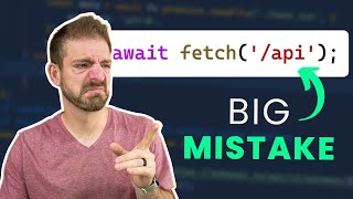 Stop Using JavaScript Fetch  Do This Instead [upl. by Elbys]