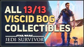 All 13 Viscid Bog Collectible Locations Star Wars Jedi Survivor [upl. by Hanid342]