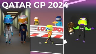 Qatar GP 2024  Comic Scenes on F1 racing [upl. by Lucy293]