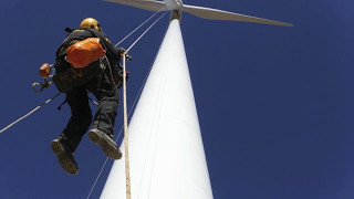 Asaken Rope Access  Actsafe Power Ascender  Wind Power [upl. by Warner]