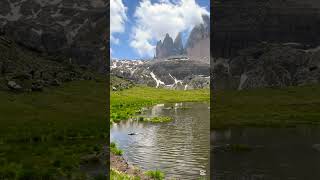 Tre Cime di LavaredoDolimites Italytravel [upl. by Eniamirt]