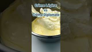 Crème Légère vs Crème Diplomate  Cours Express en 60s  lesecretdelabonnecuisine [upl. by Nnav213]