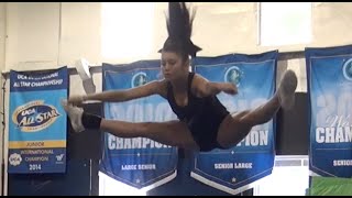 Cheer Tryout DAY Cheer Extreme 2014 [upl. by Lorelie]