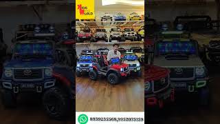 New Model Toyota Jeep kids upto 9yrs Discription Kids little world shopCall  99520751598939235568 [upl. by Llatsyrc]