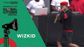 Wizkid Performs “Ojuelegba”  Global Citizen Festival Mandela 100 [upl. by Drona]