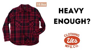 UES Ultra Heavy Flannel Review [upl. by Nodnal]