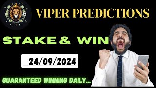 FOOTBALL PREDICTIONS FOR TODAY 24092024 ACCURATE amp SURE BETTING TIPS SAFE TIPS TO WIN [upl. by Dareg]